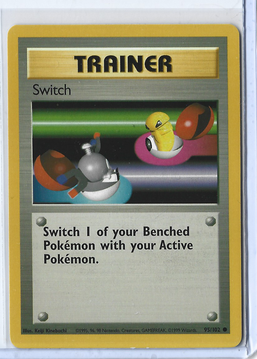 Unlimited Base Set 95-102 Trainer - Switch
