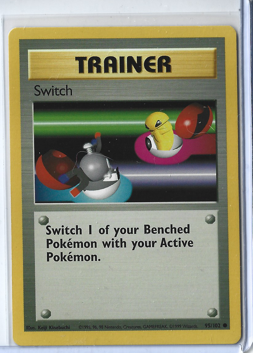 Unlimited Base Set 95-102 Trainer - Switch