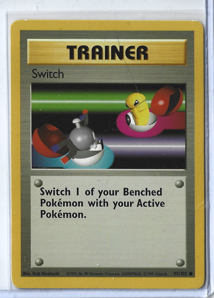 Unlimited Base Set 95-102 Trainer - Switch