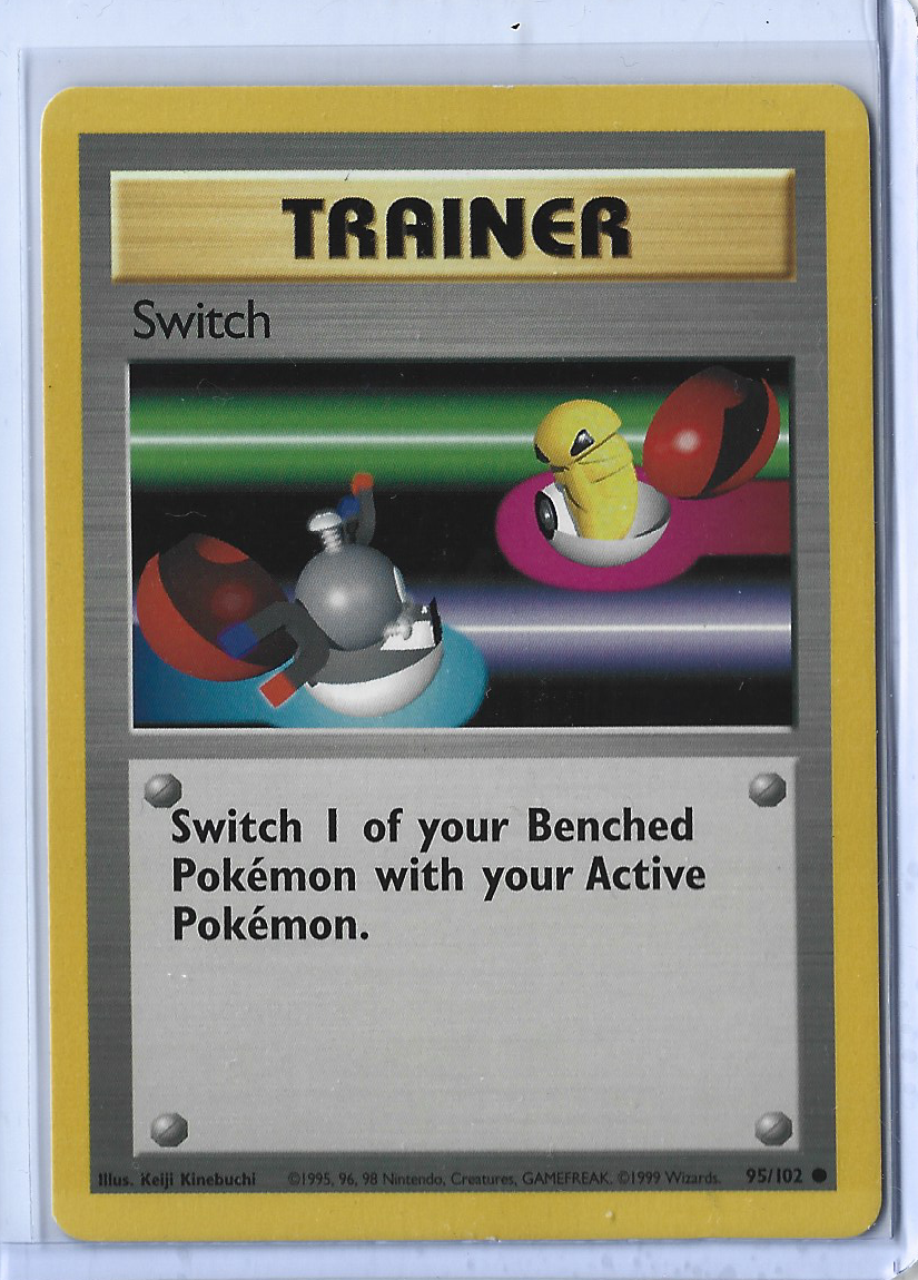 Unlimited Base Set 95-102 Trainer - Switch