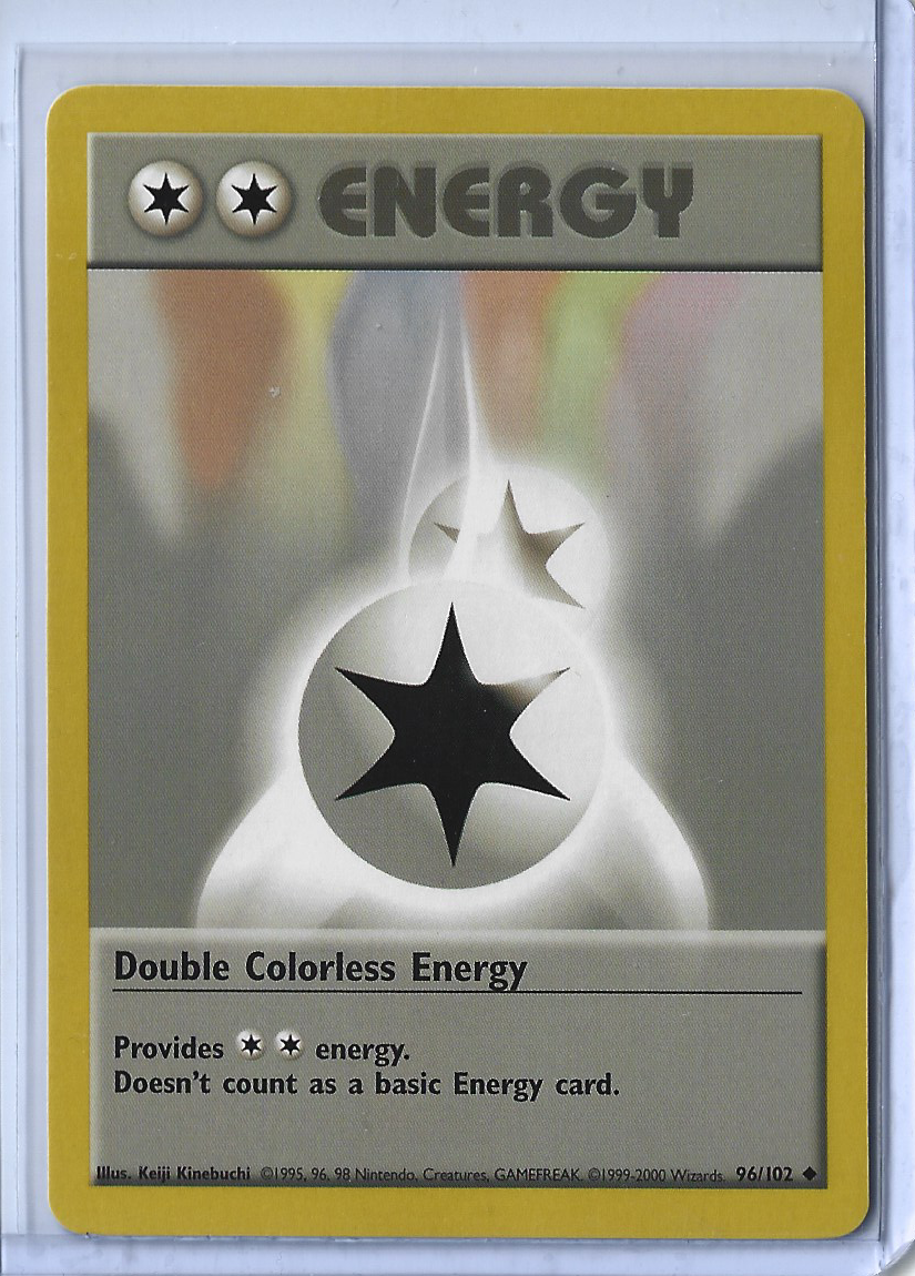 Unlimited Base Set 96-102 Energy - Double Colorless Energy
