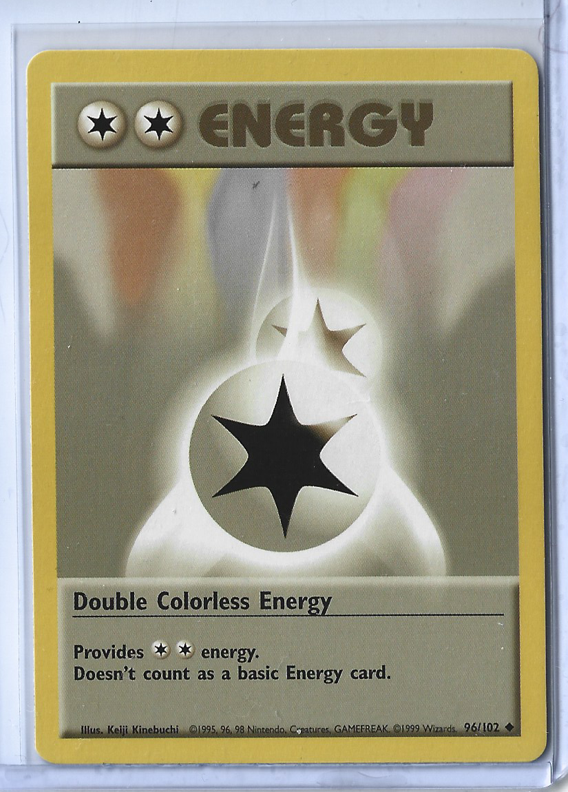 Unlimited Base Set 96-102 Energy - Double Colorless Energy