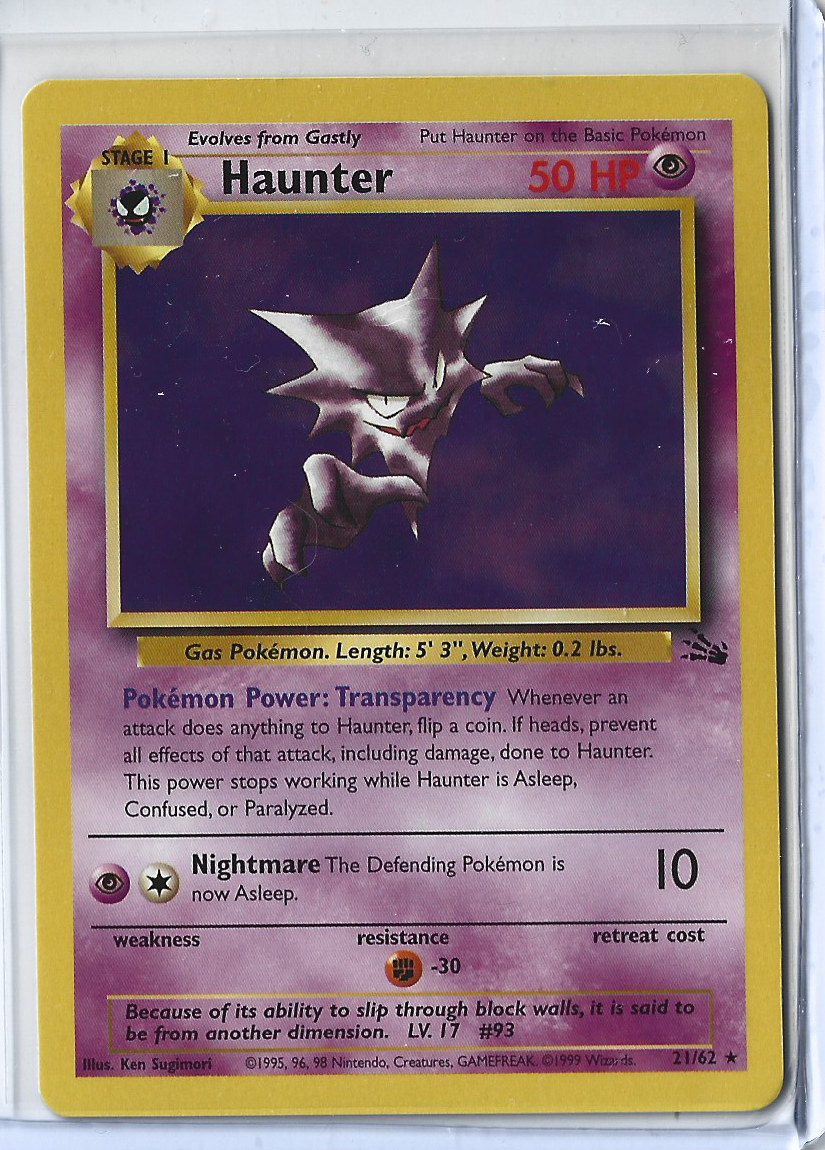 Fossil 21-62 Haunter