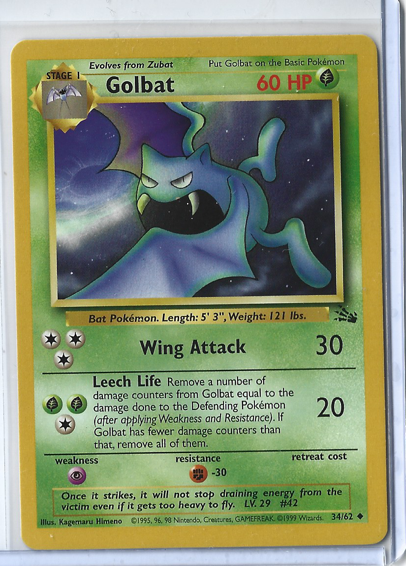 Fossil 34-62 Golbat