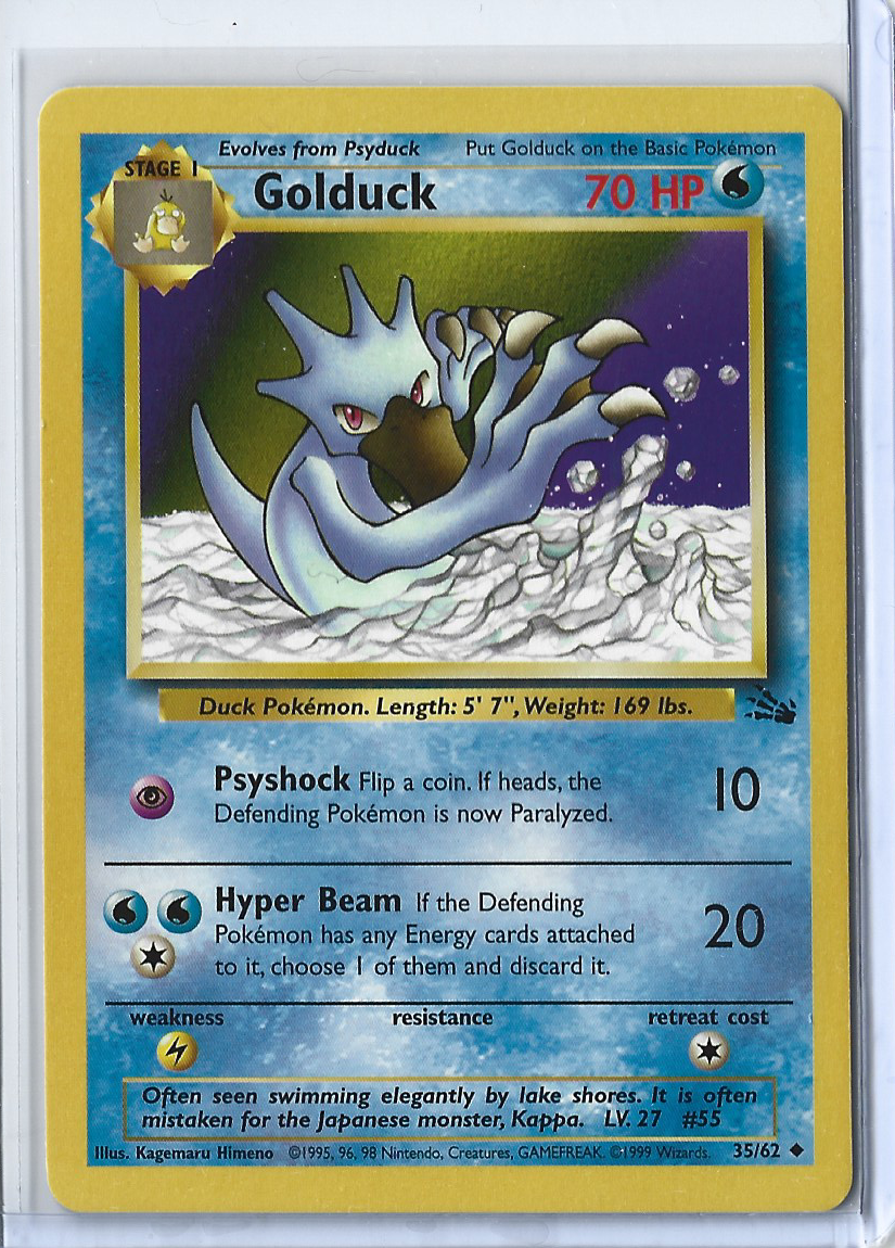 Fossil 35-62 Golduck
