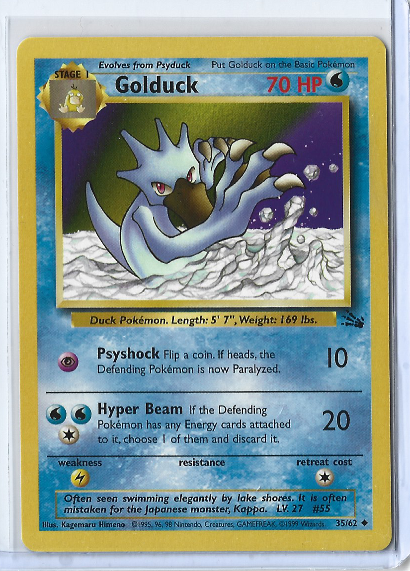 Fossil 35-62 Golduck