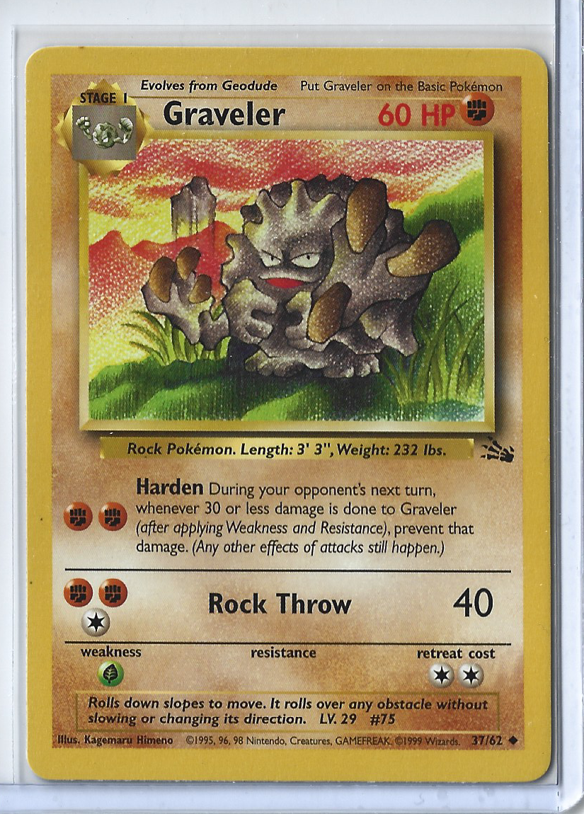 Fossil 37-62 Graveler