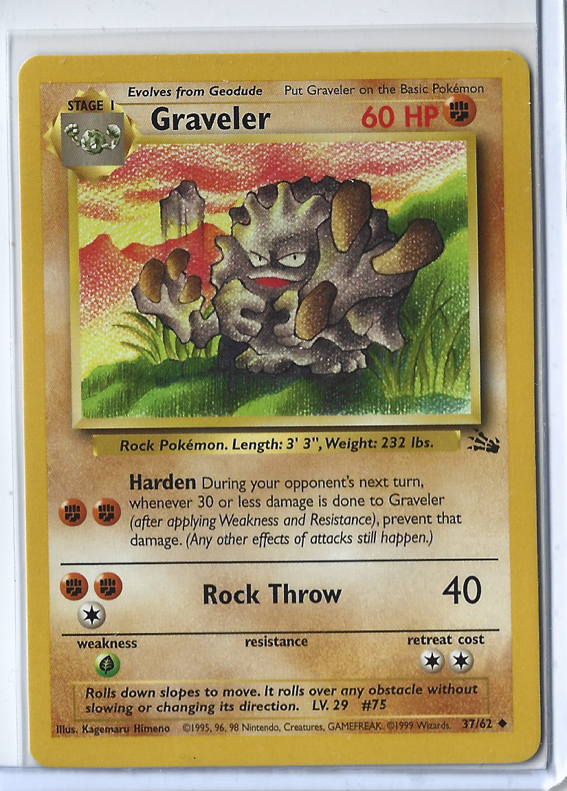 Fossil 37-62 Graveler