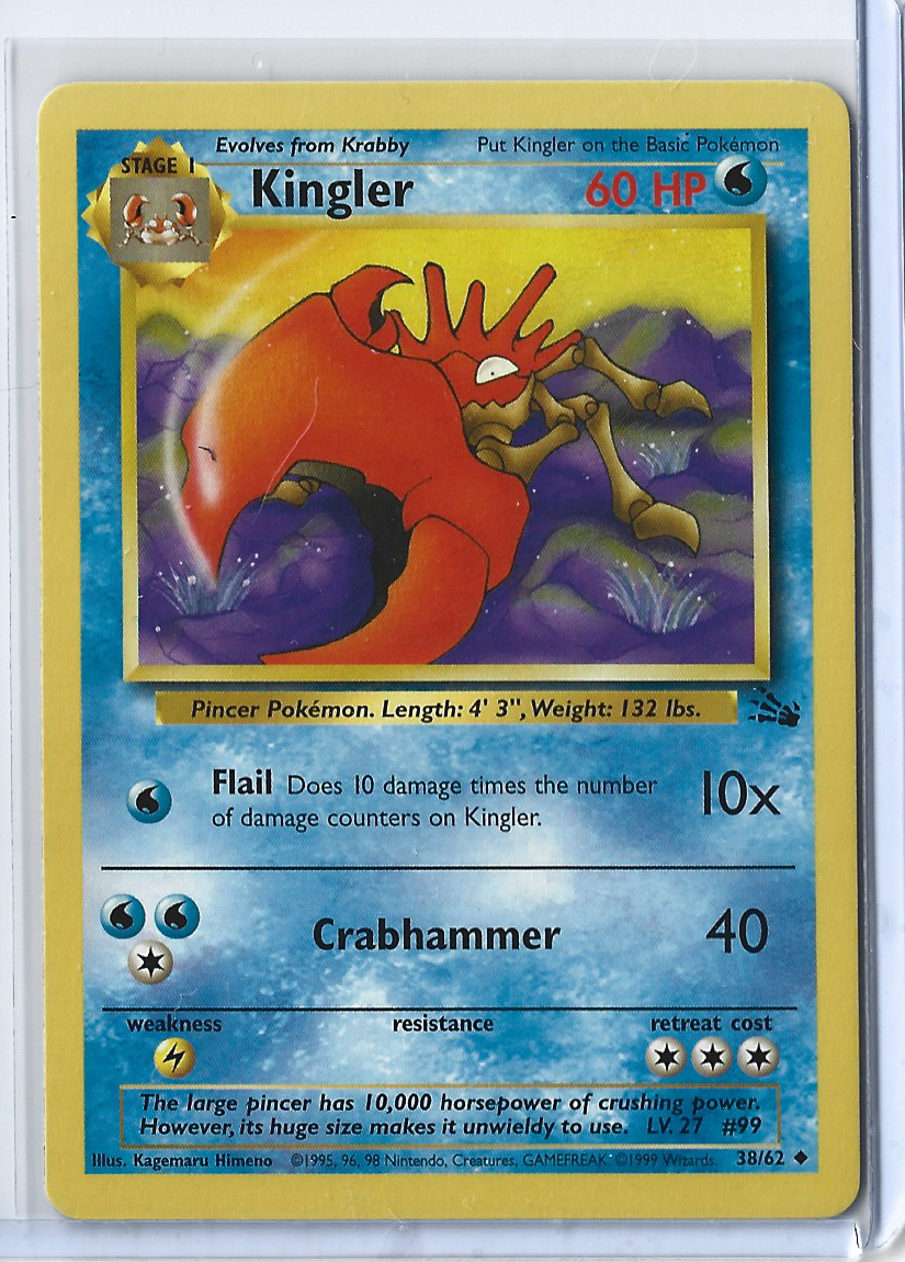 Fossil 38-62 Kingler