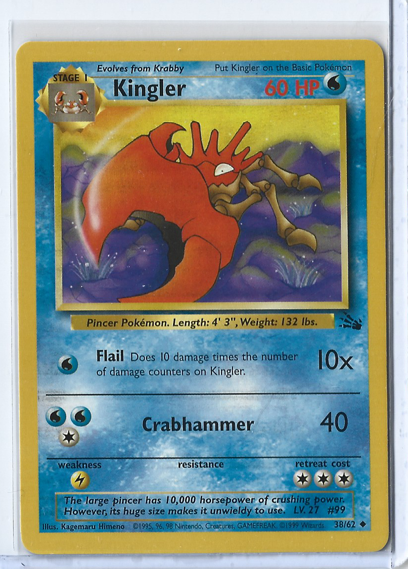 Fossil 38-62 Kingler