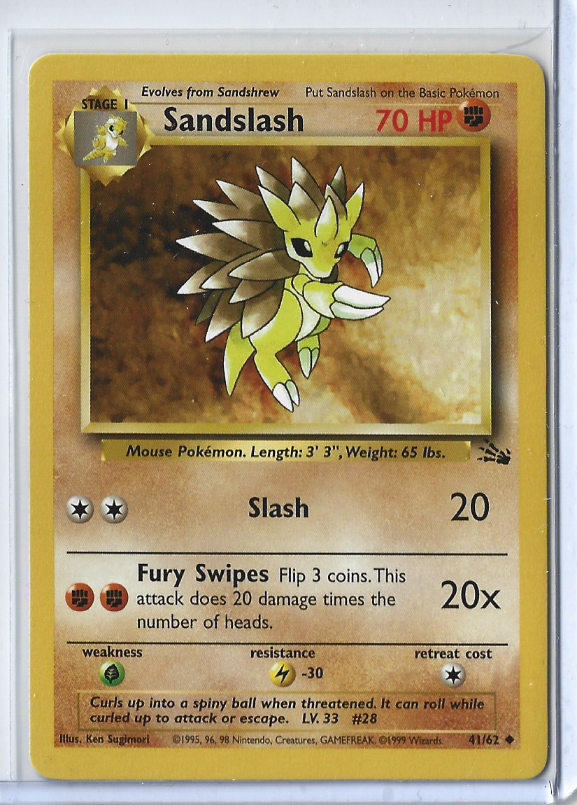 Fossil 41-62 Sandslash