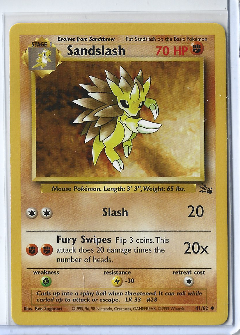 Fossil 41-62 Sandslash