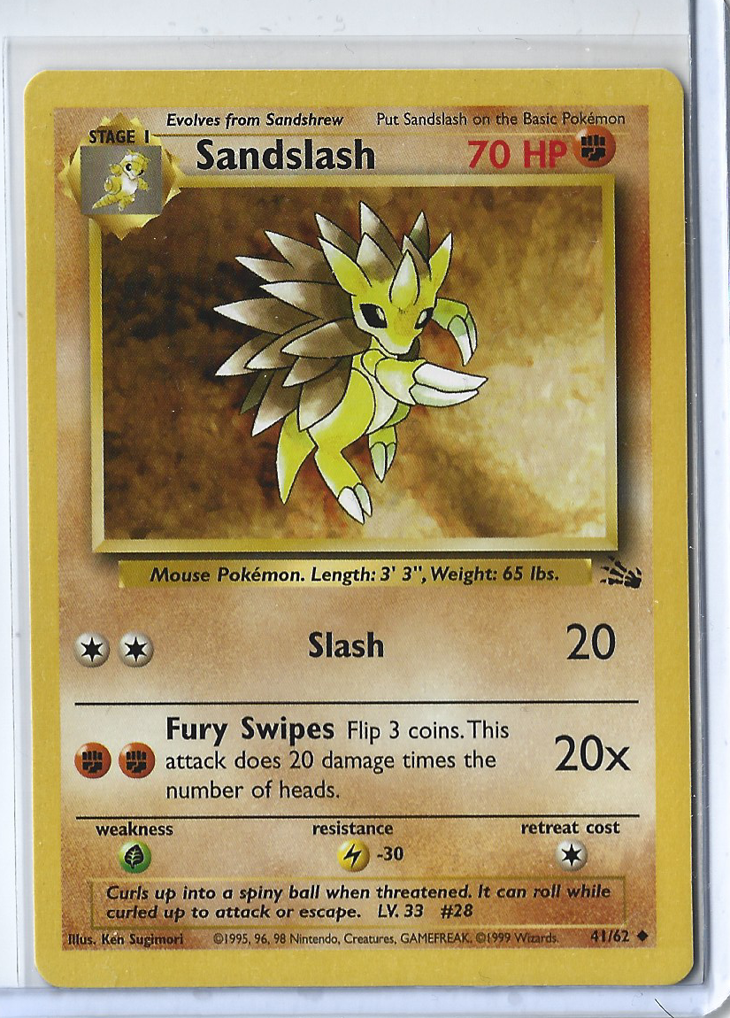 Fossil 41-62 Sandslash