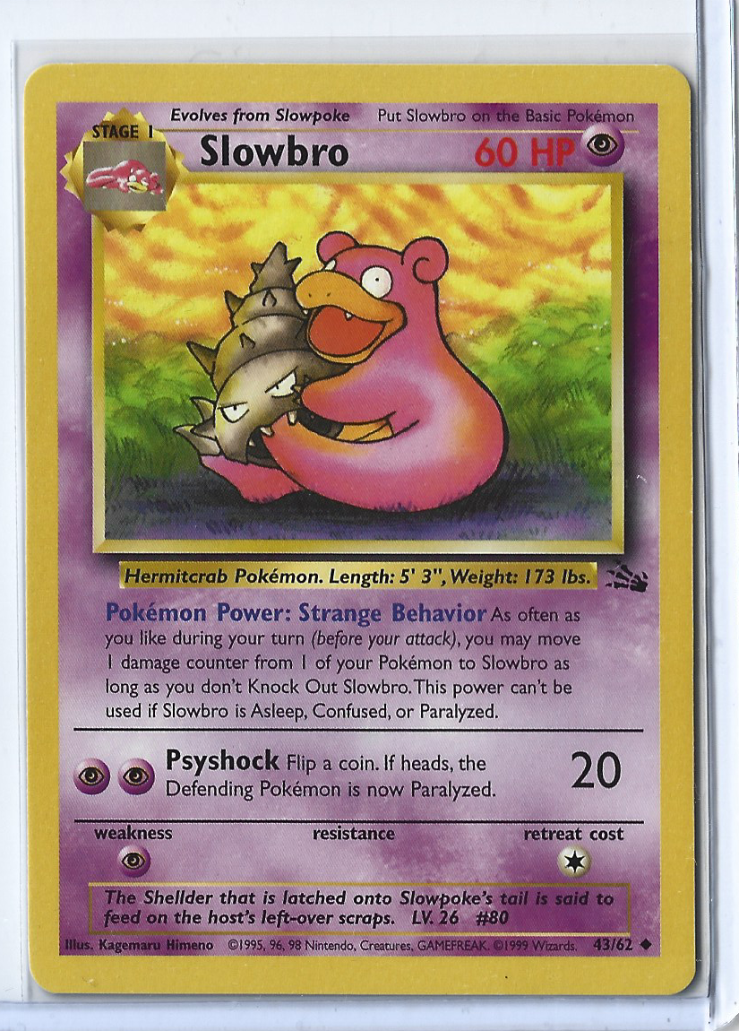 Fossil 43-62 Slowbro