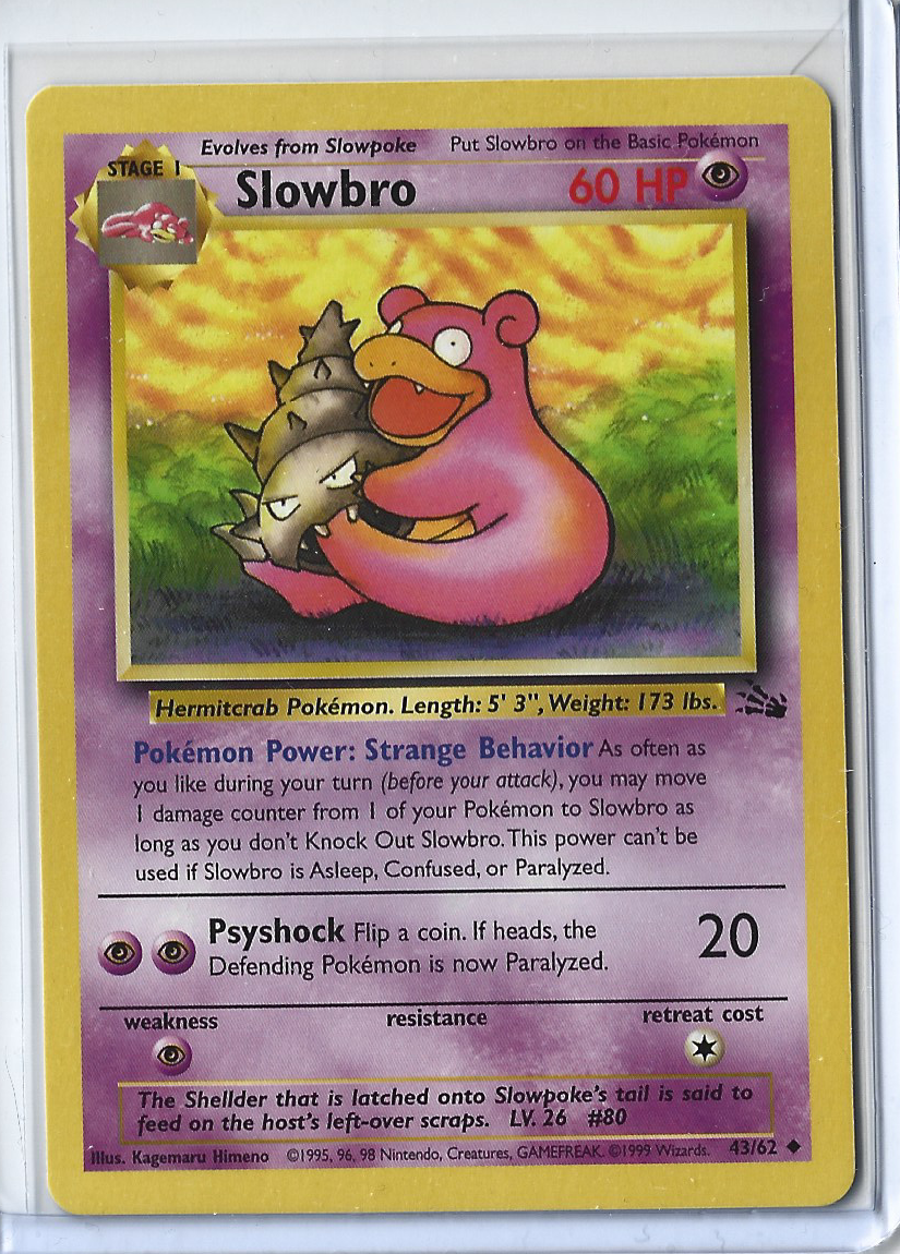 Fossil 43-62 Slowbro