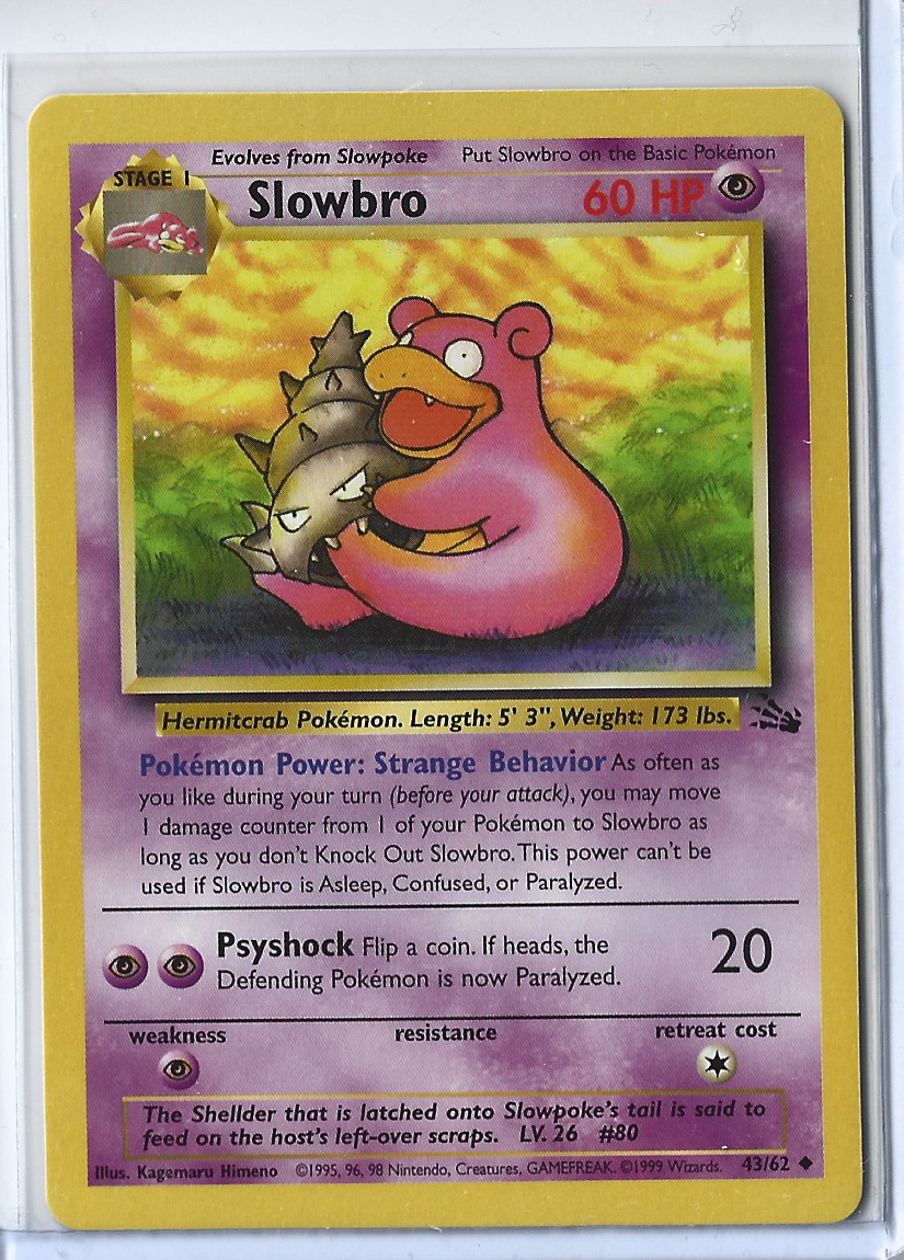 Fossil 43-62 Slowbro