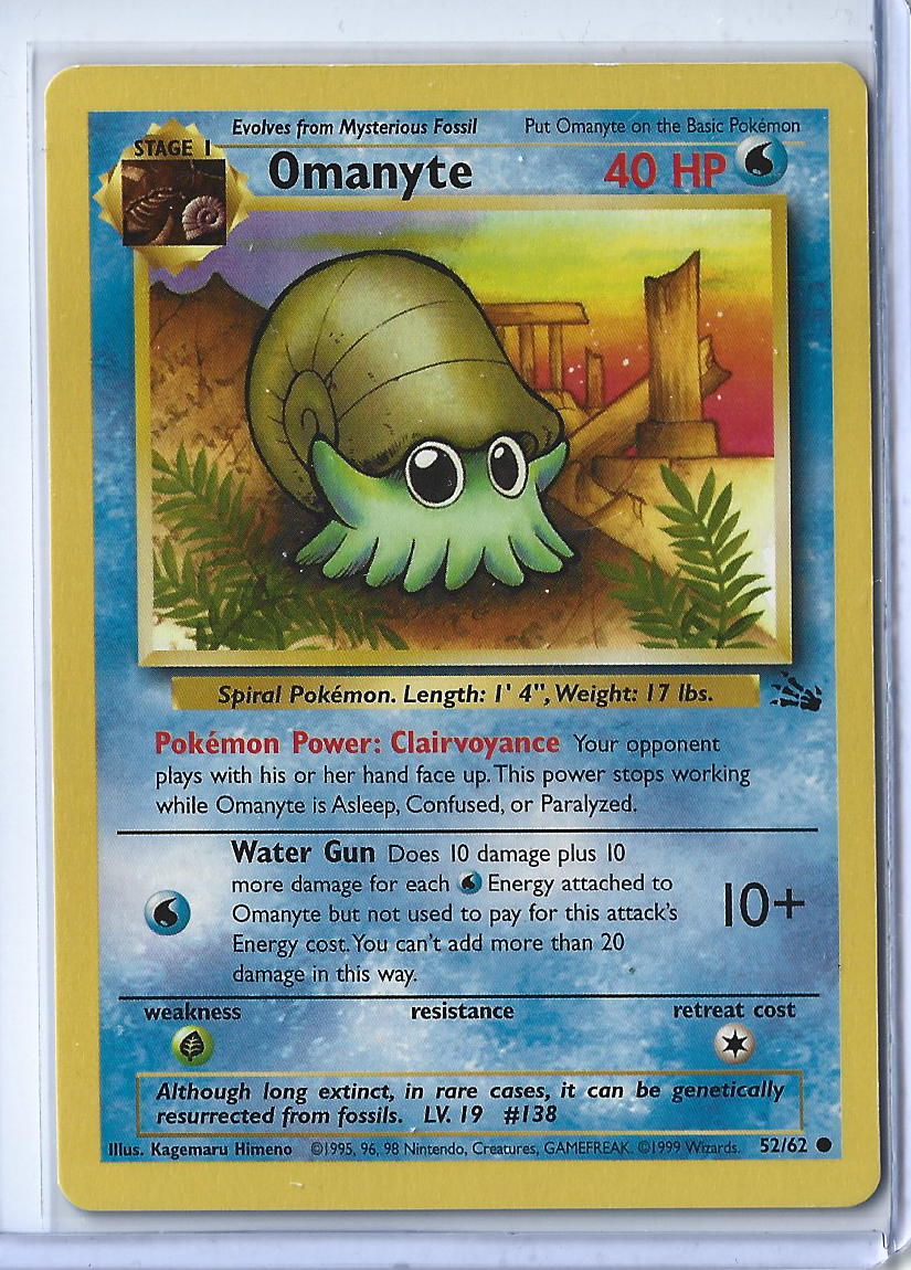 Fossil 52-62 Omanyte