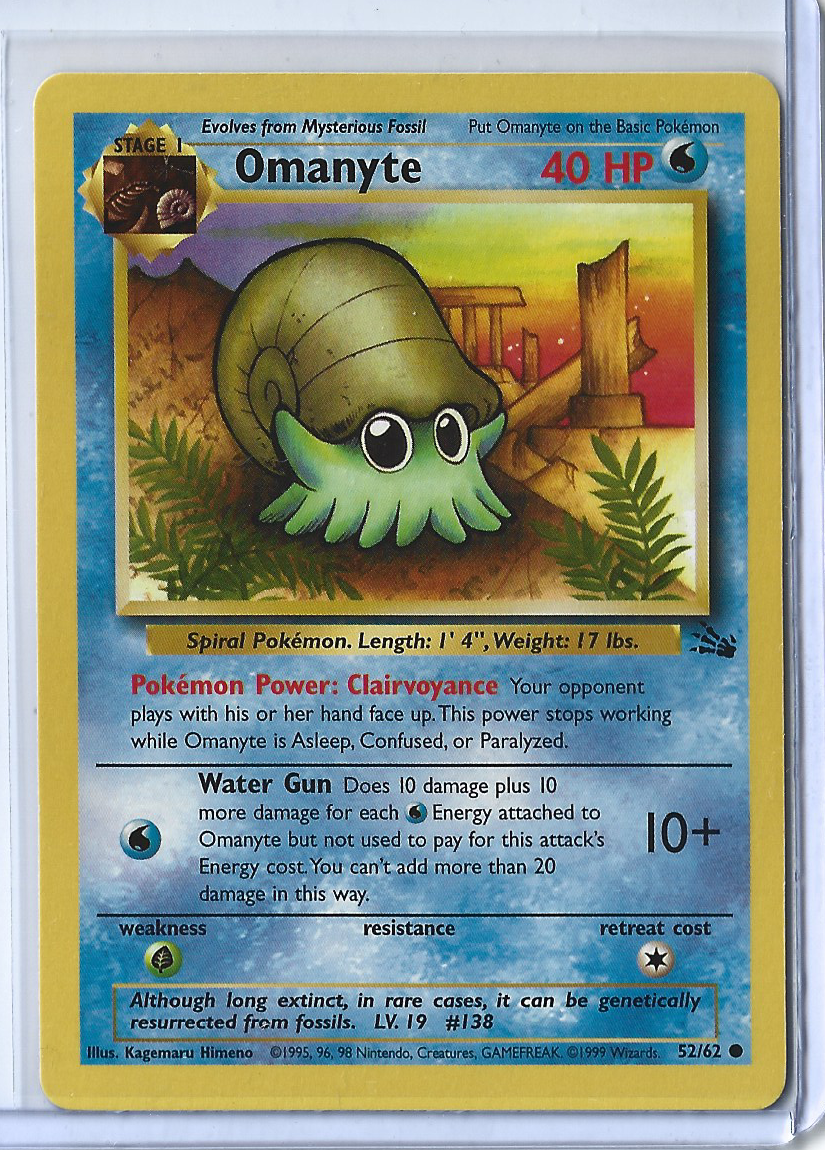 Fossil 52-62 Omanyte