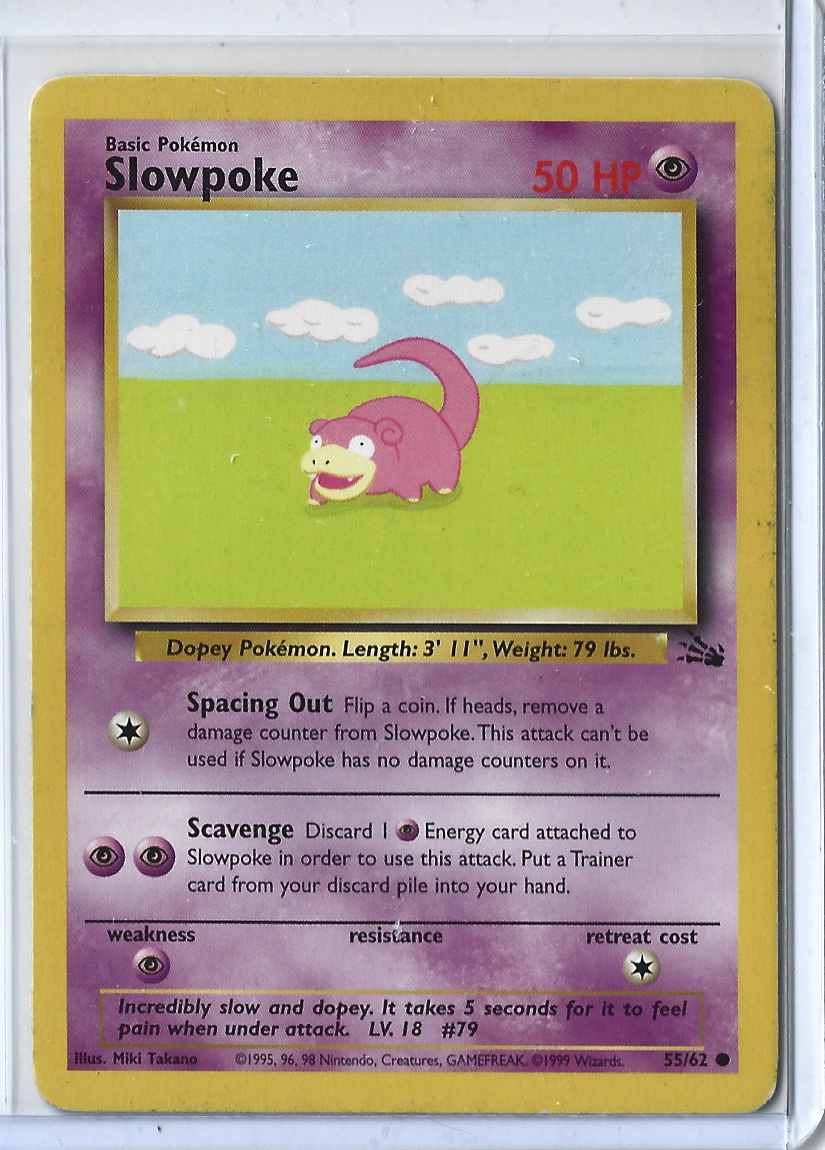 Fossil 55-62 Slowpoke