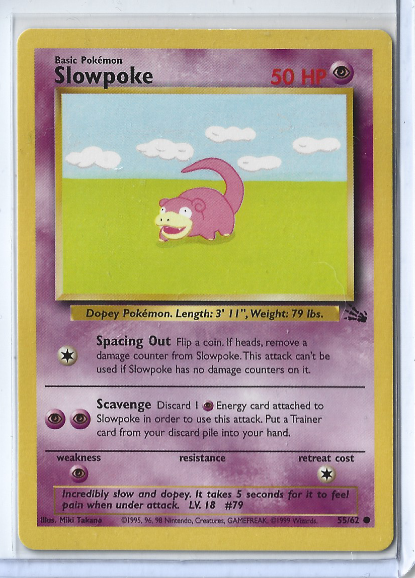 Fossil 55-62 Slowpoke