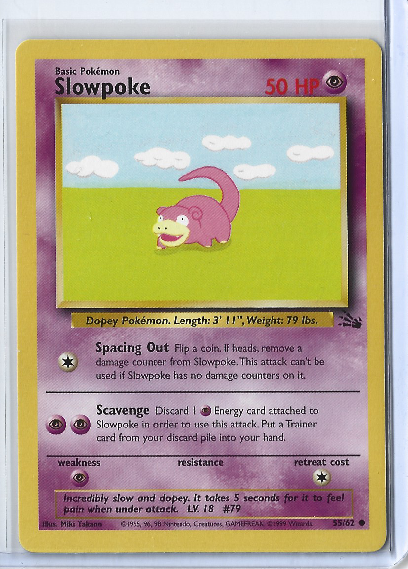 Fossil 55-62 Slowpoke