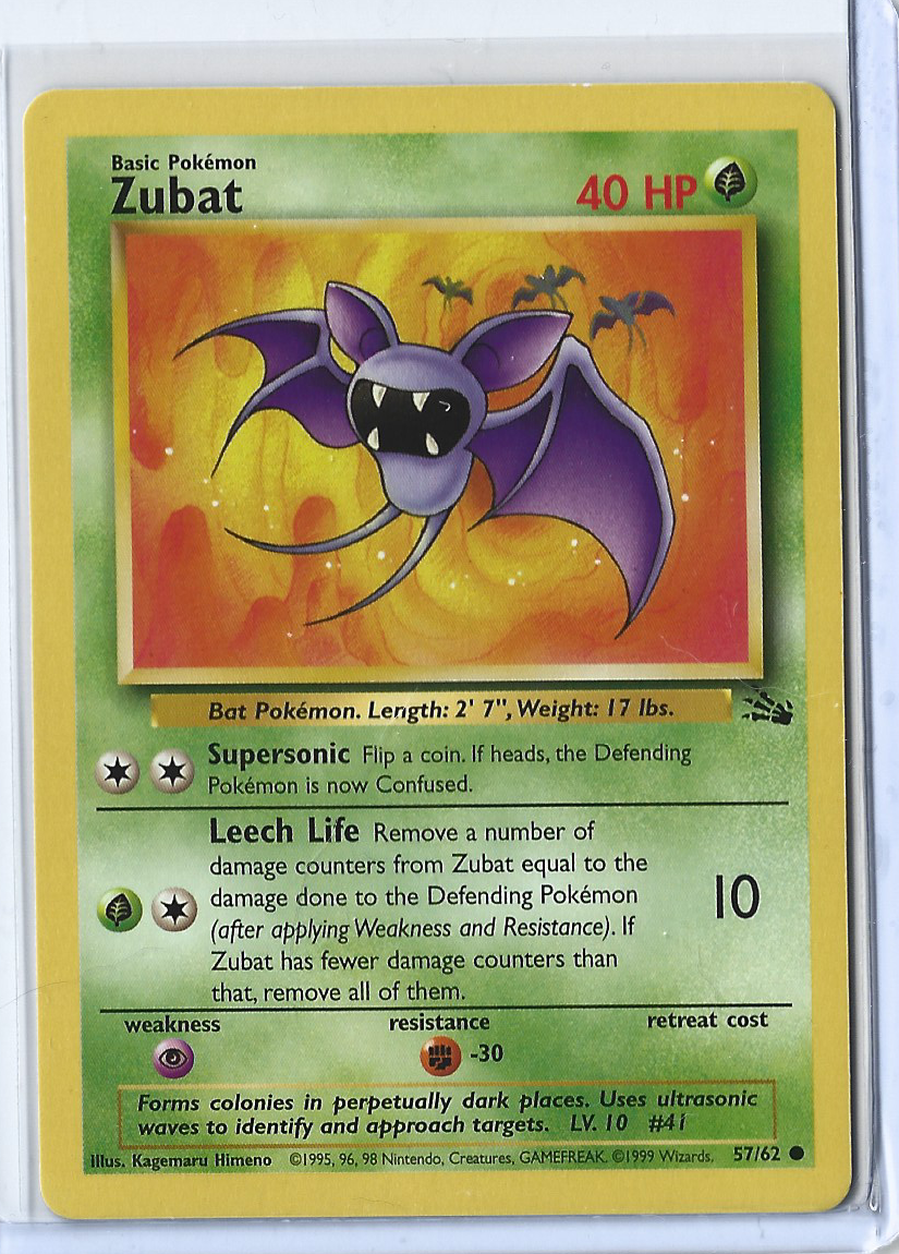 Fossil 57-62 Zubat
