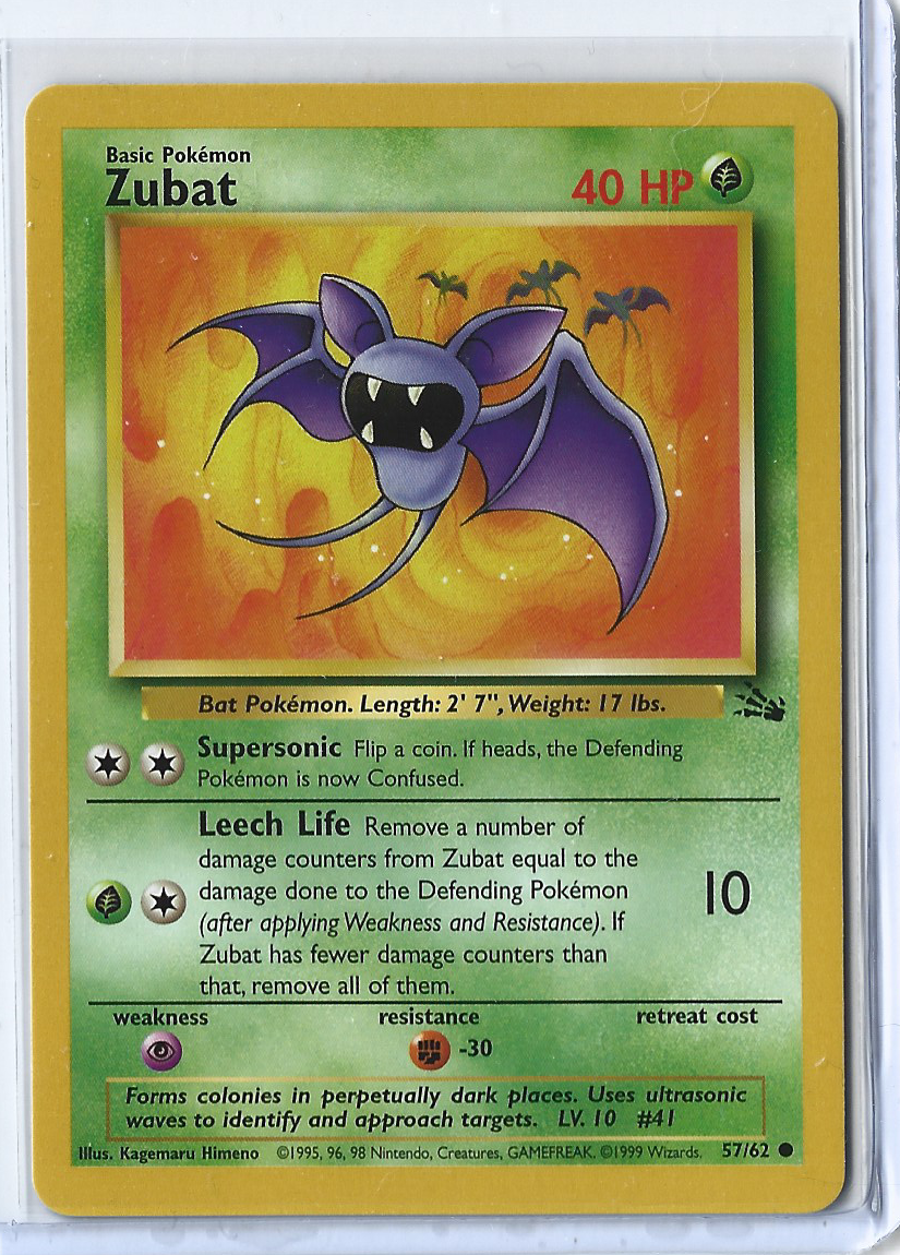 Fossil 57-62 Zubat