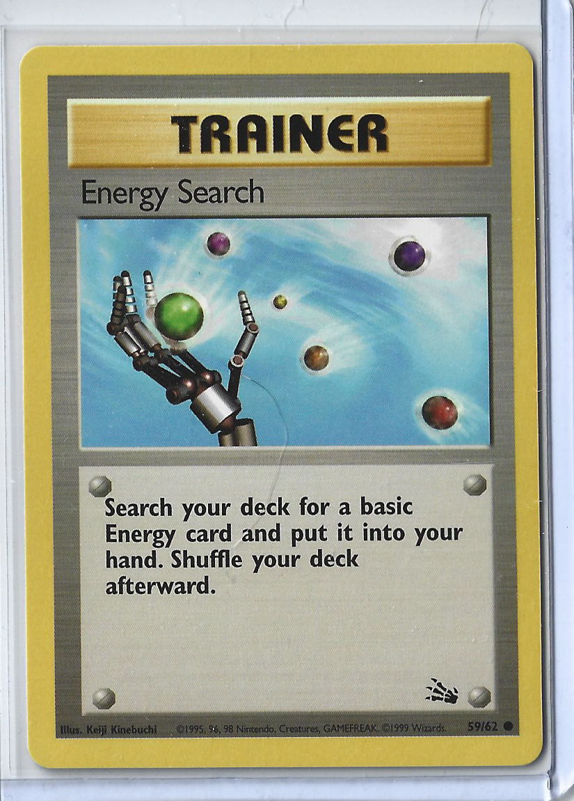 Fossil 59-62 Trainer Energy Search