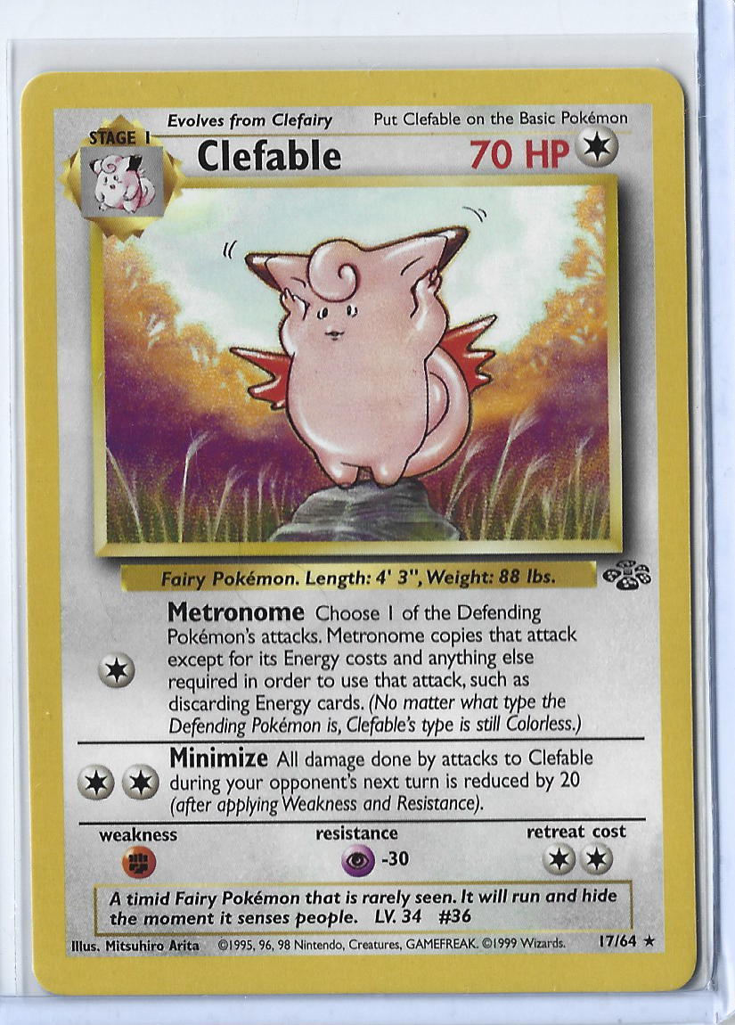 Jungle 17-62 Clefable