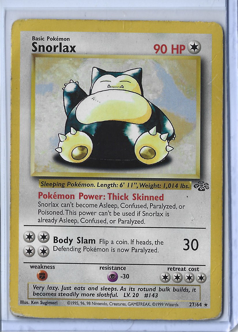 Jungle 27-64 Snorlax