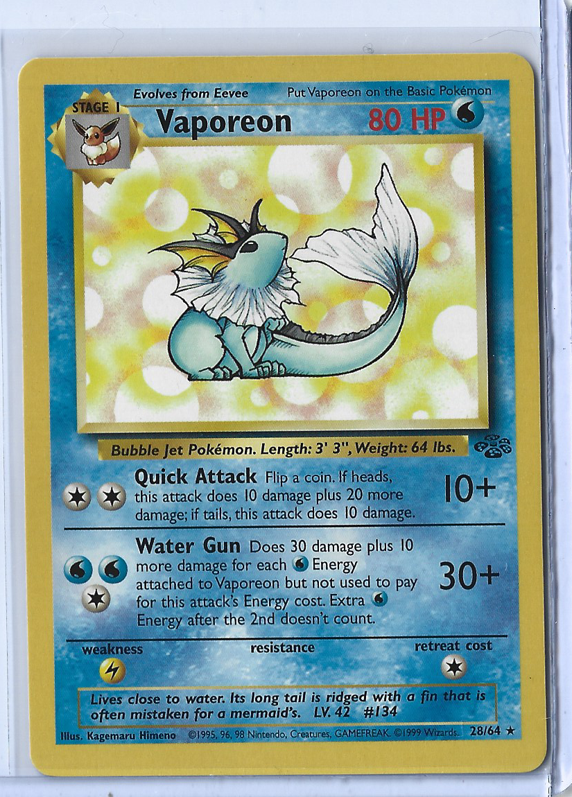 Jungle 28-62 Vaporeon