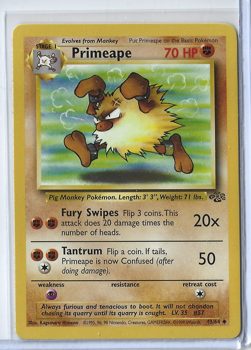 Jungle 43-64 Primeape