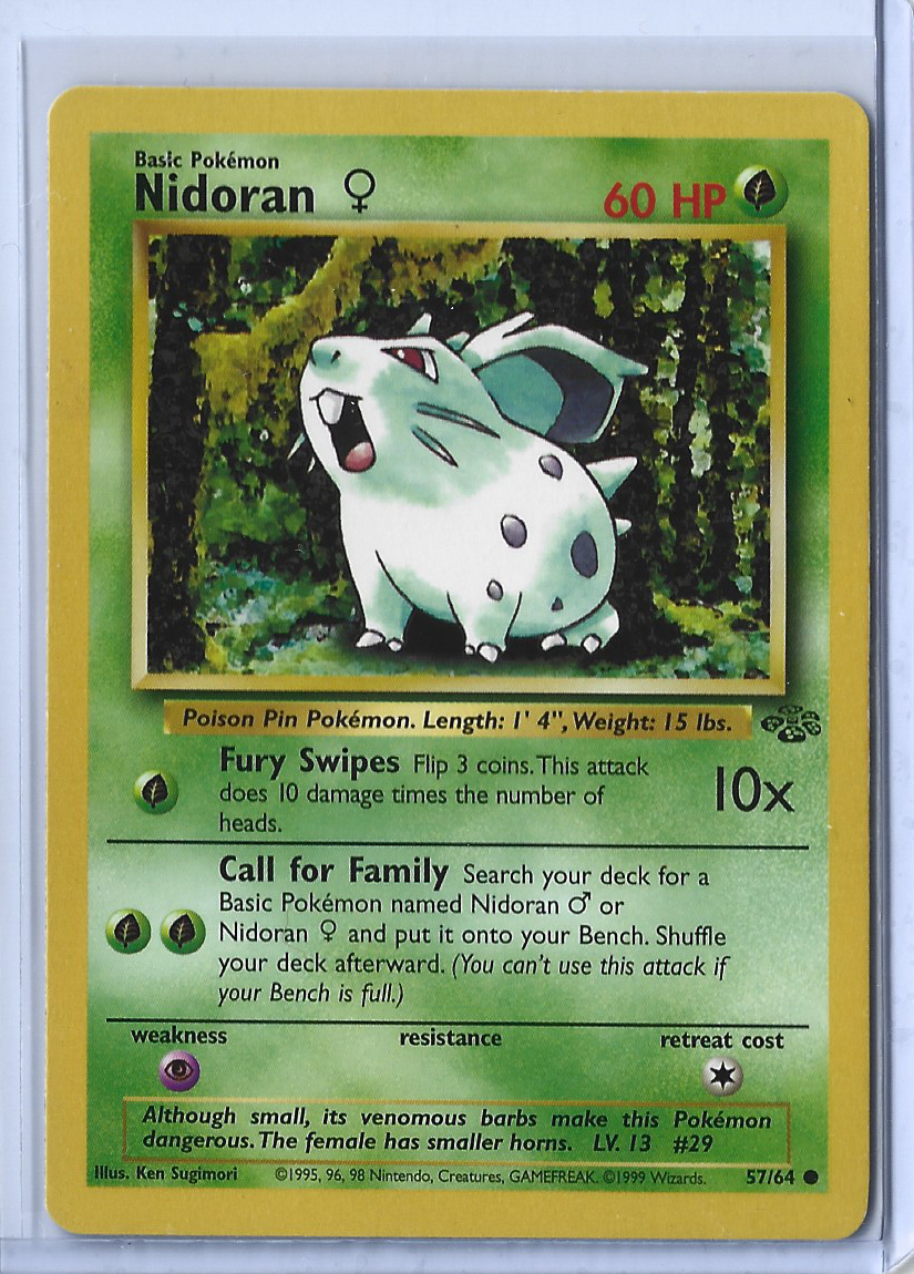 Jungle 57-64 Nidoran F