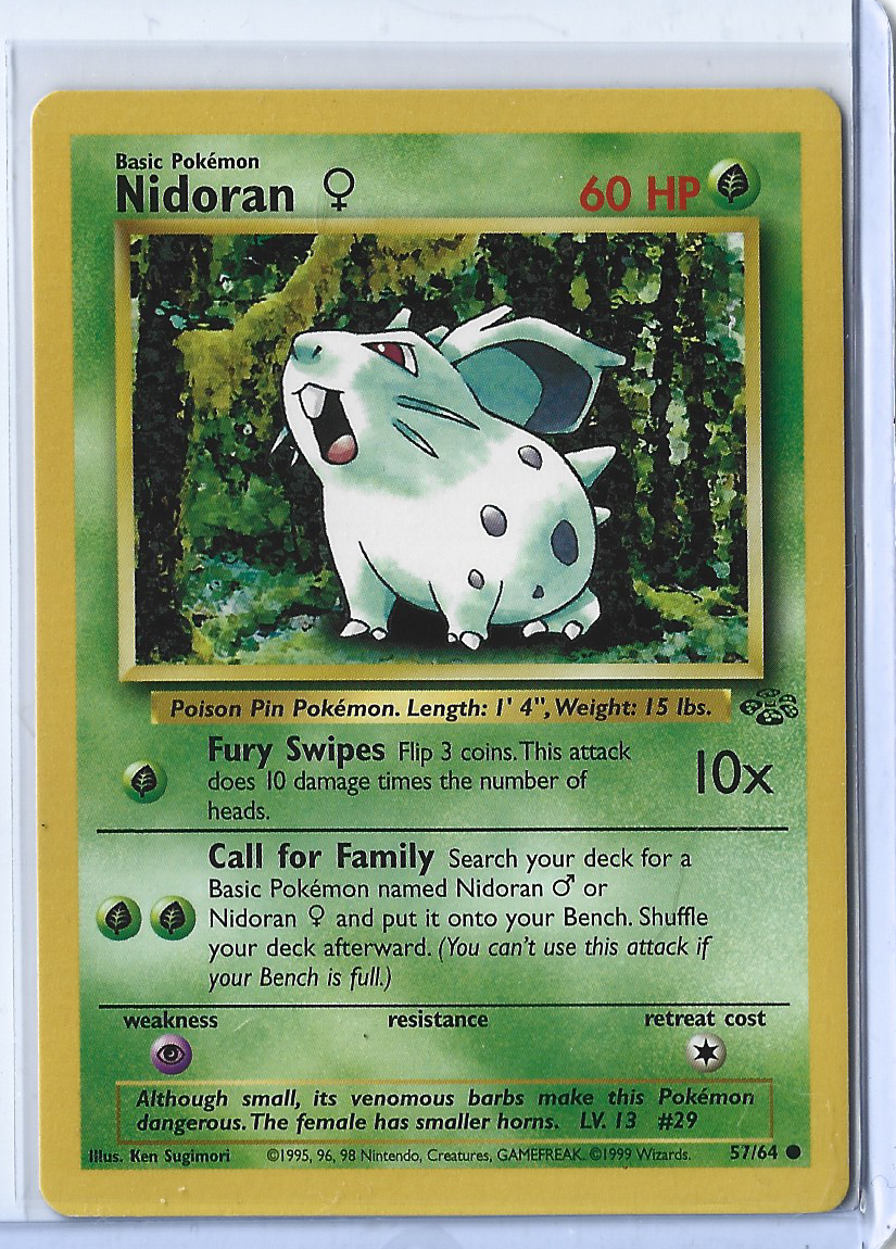 Jungle 57-64 Nidoran F