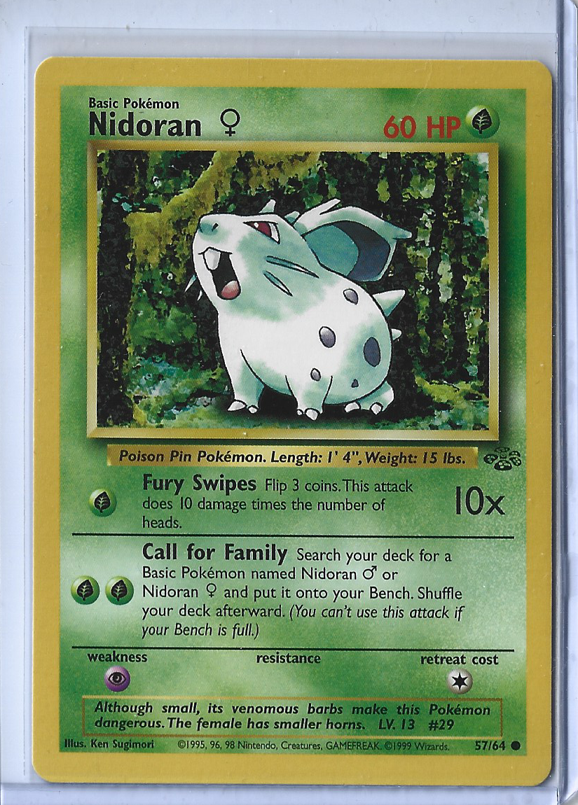Jungle 57-64 Nidoran F
