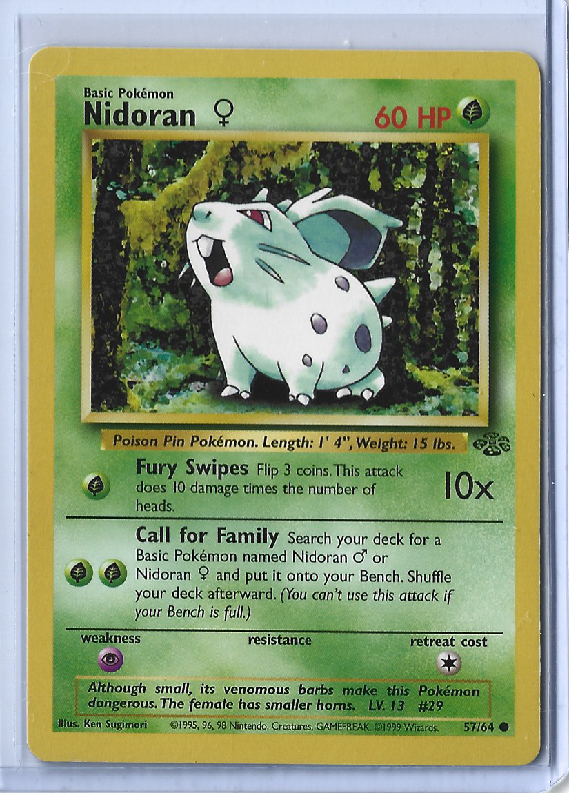 Jungle 57-64 Nidoran F