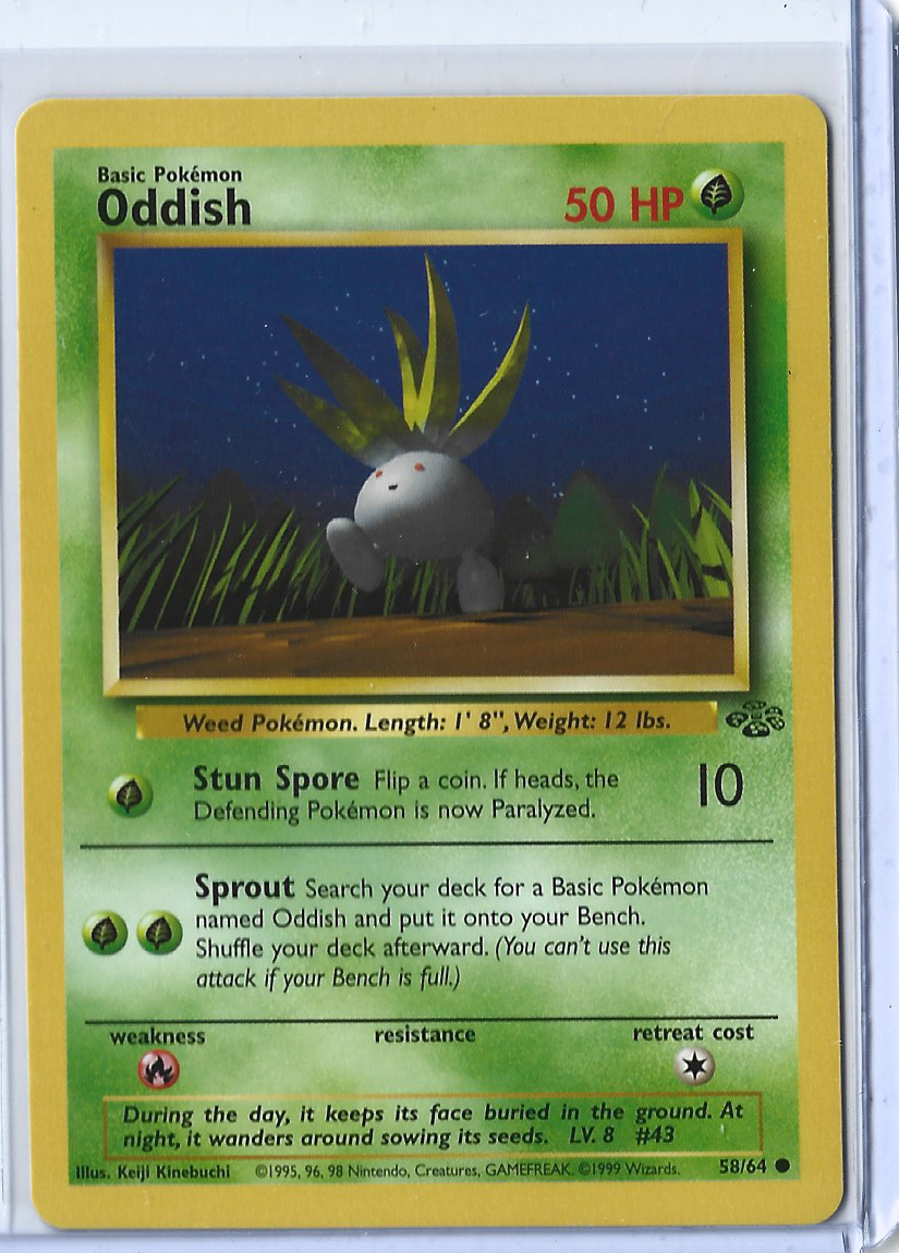 Jungle 58-64 Oddish