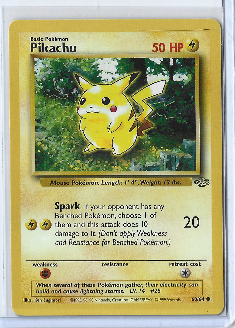 Jungle 60-64 Pikachu