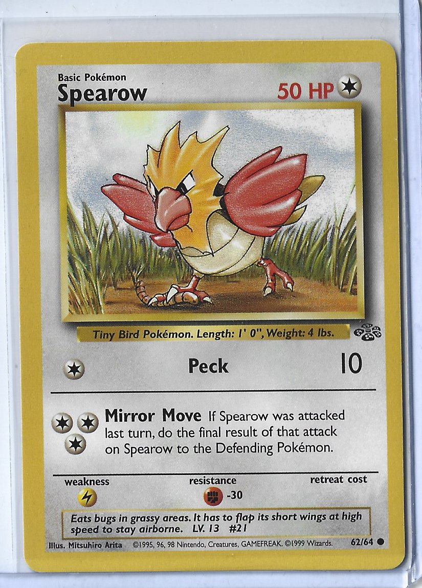 Jungle 62-64 Spearow