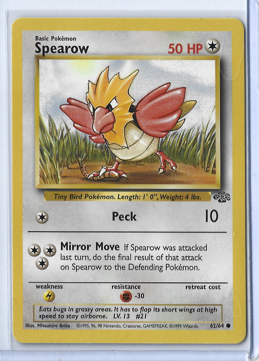 Jungle 62-64 Spearow