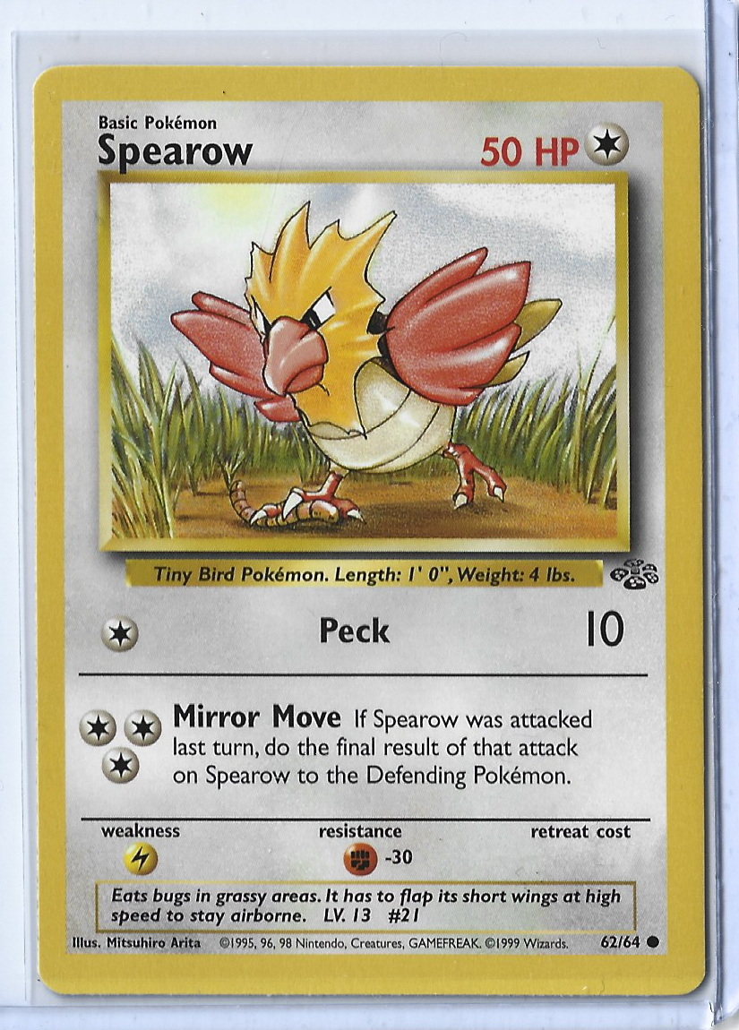 Jungle 62-64 Spearow